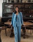 The Ensemble Tailored Pants - Cornflower Blue / Mint / Tan / Cobalt PREORDER
