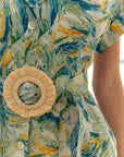 Acacia Belted Shirt Dress