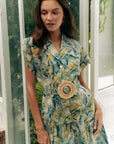 Acacia Belted Shirt Dress
