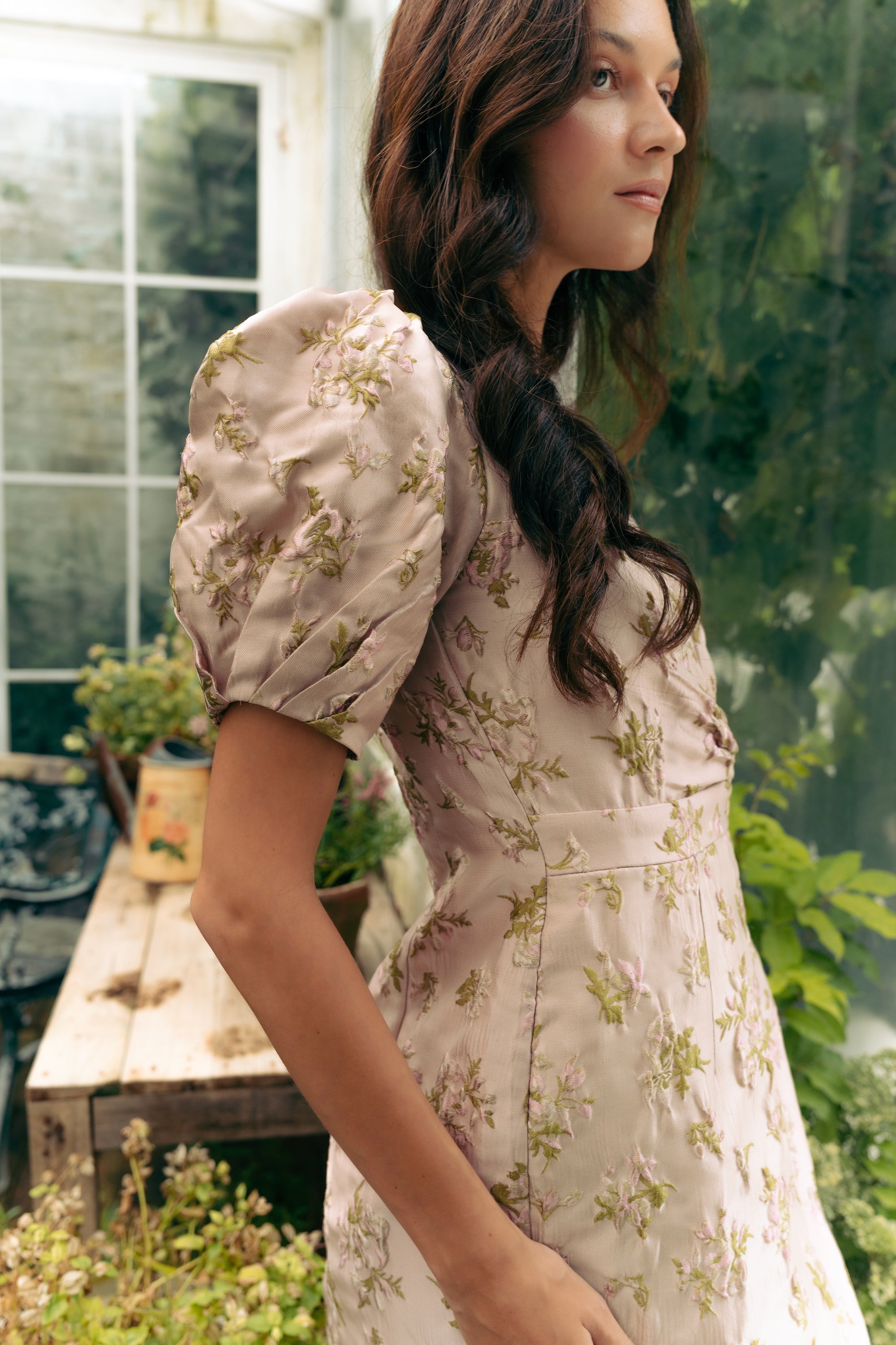 Ella Jacquard Dress