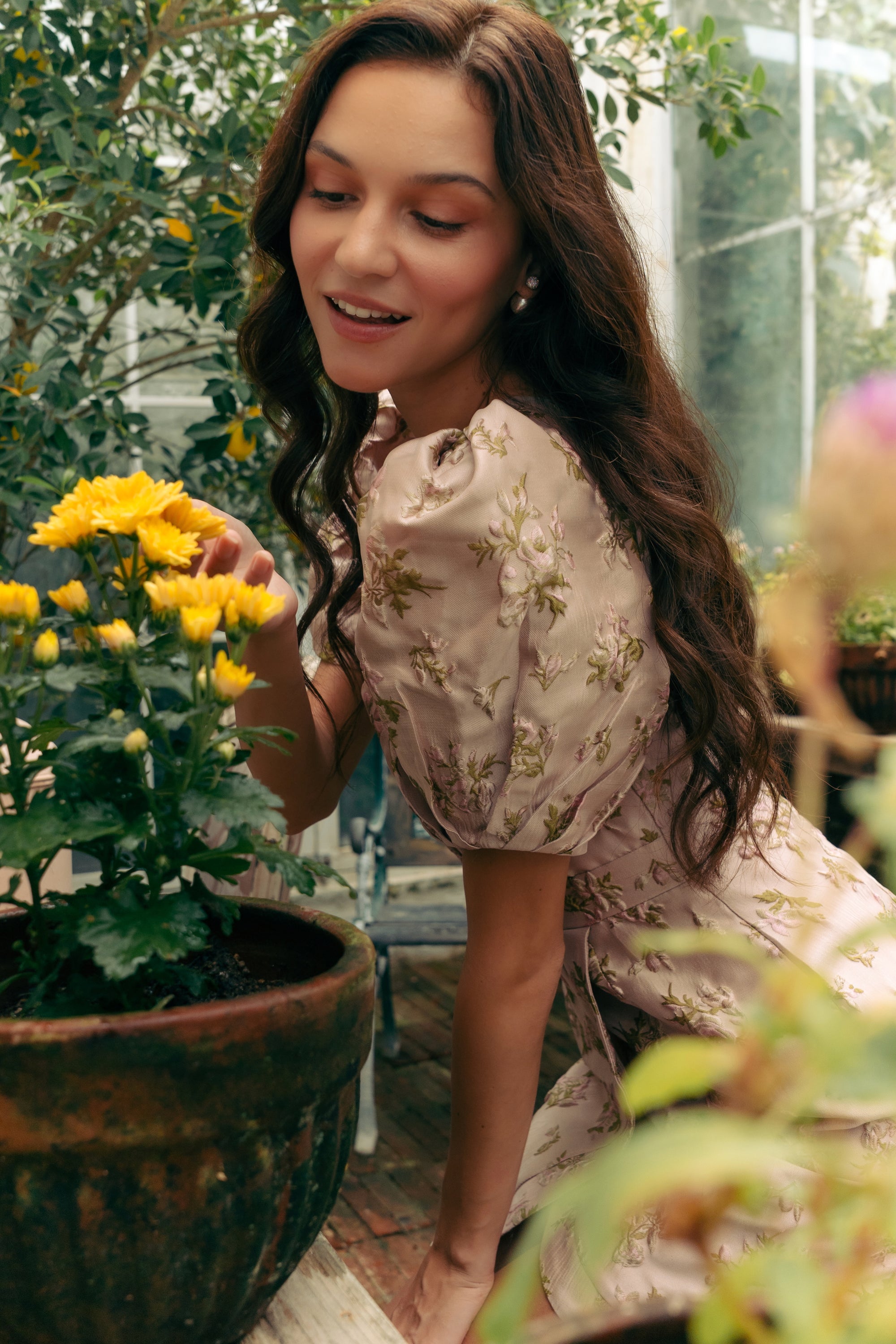Ella Jacquard Dress
