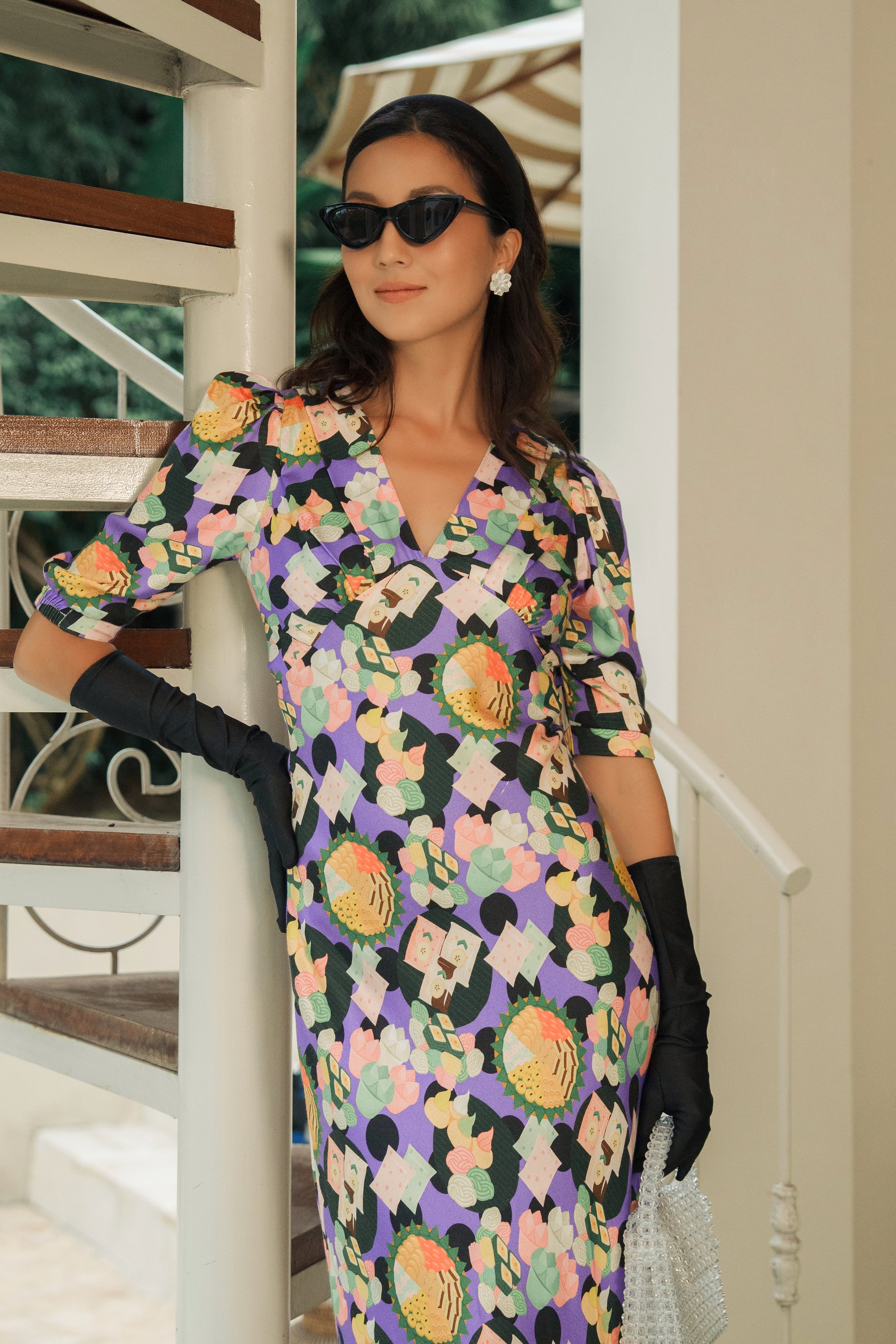 SG60 Kueh Kueh Maxi Dress
