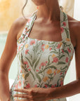 Annalisa Halter Maxi Dress