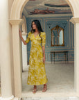Cherise Maxi Dress - Chartreuse