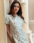 Aurora Jacquard Cheongsam