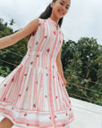 Lil' Striped Bloom Shirt Dress