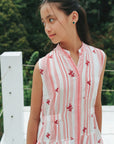 Lil' Striped Bloom Shirt Dress