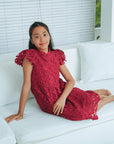 Lil' Brigette Cheongsam - Red