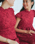 Lil' Brigette Cheongsam - Red