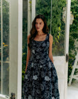 Astoria Drop Waisted Maxi Dress