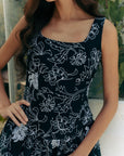 Astoria Drop Waisted Maxi Dress