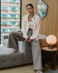 On Track Utility Pants - Black / Beige BACKORDER