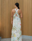 Poolside Maxi Cheongsam