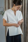 Sana Beaded Cinchable Shirt