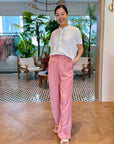Gabby Tailored Pants - Blush Pink