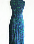 Signature Lace Cheongsam (Knee length) - Navy