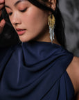Leilani Maxi Jumpsuit - Red / Navy (Pre-Order)