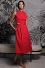 Signature Cut-Out Cheongsam - Red (Pre-Order)