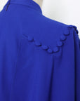 Liv Convertible Sleeves Cheongsam - Red / Blue