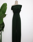 Palazzo Flare Pants - Forest Green / Fuchsia / Black (Pre-Order)