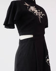 Drea Signature Cut-out Cheongsam with Sleeves (Pre-Order)