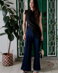 Selena Top - Black / Chartreuse ( Pre-order )